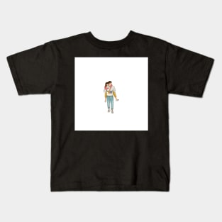 I Love My Husband But Sometimes I Wanna Square Up Kids T-Shirt